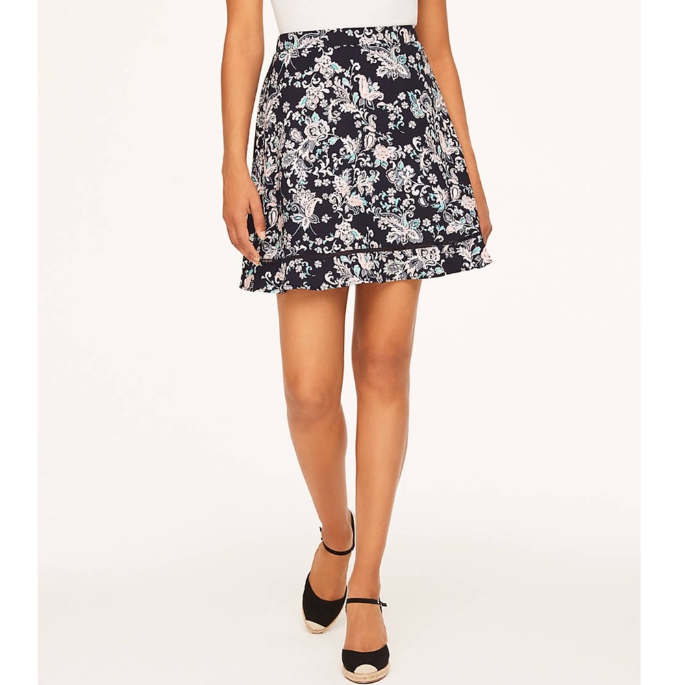 Paisley Flippy Skirt
